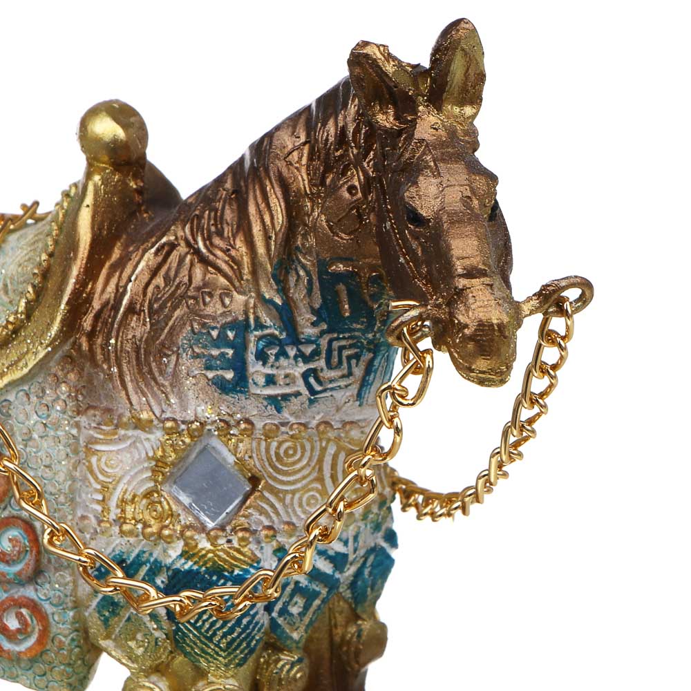 СНОУ БУМ Сувенир лошадь полистоун 14x5.7x13.7 см, 26-577 - #6