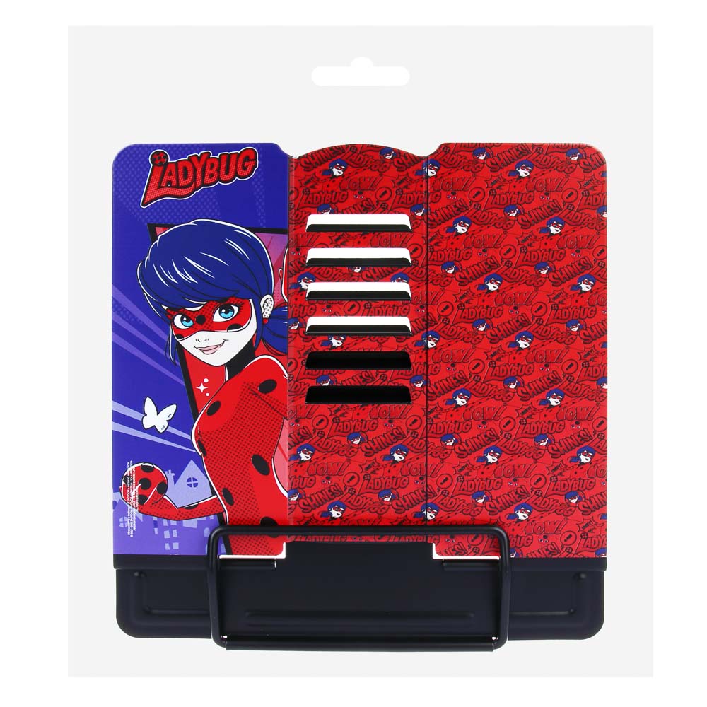 Ледибаг Подставка для книг, для А5, 20х15,5х19см, металл с цветной печатью, пакет, серия "Кор" - #10