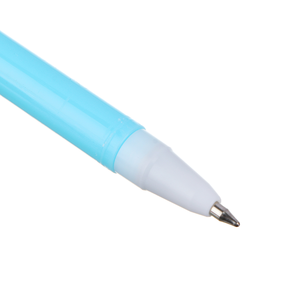 Ручка шариковая синяя в форме мишки, корпус 17,5 см, 4 дизайна - #4