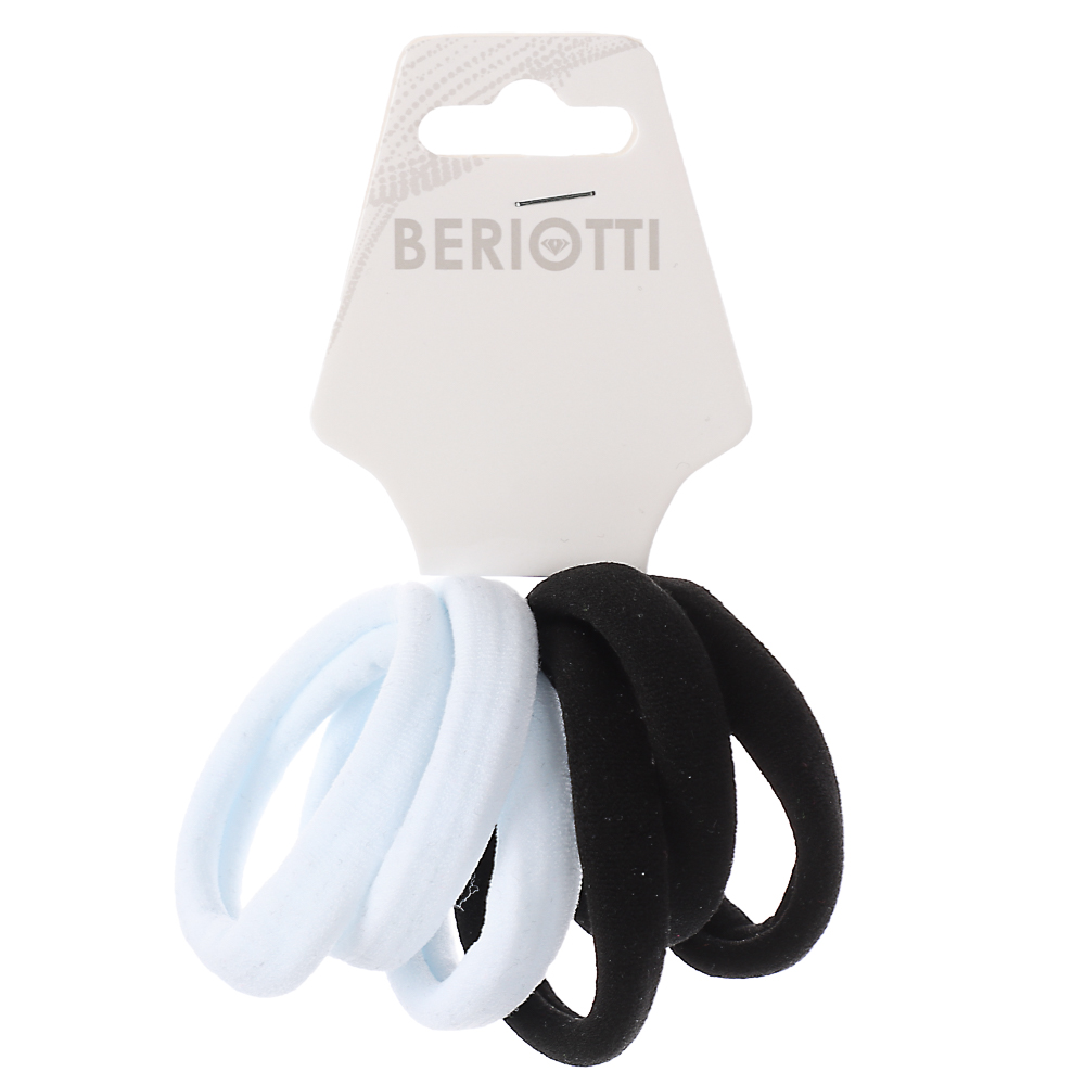 Резинки для волос однотонные Beriotti, 6 шт - #2