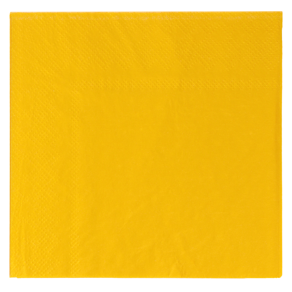 Набор бумажных салфеток, желтый - #1