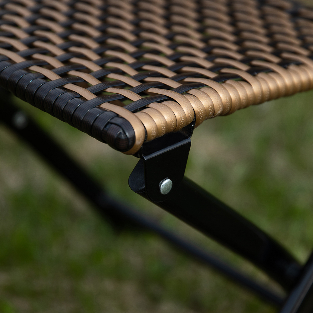 INBLOOM Стул складной садовый плетеный, 35х37х58см - #11