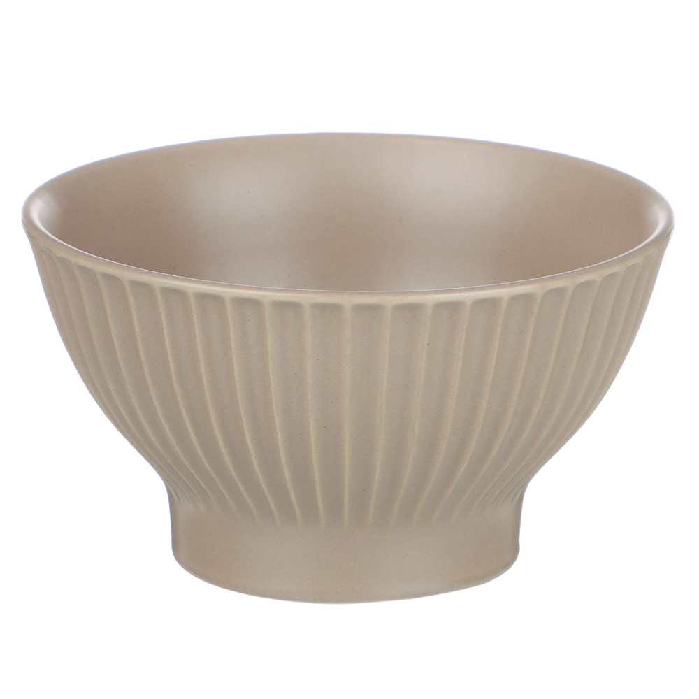 Салатник Лусия тм MILLIMI, 11см, фарфор, кофейный - #1