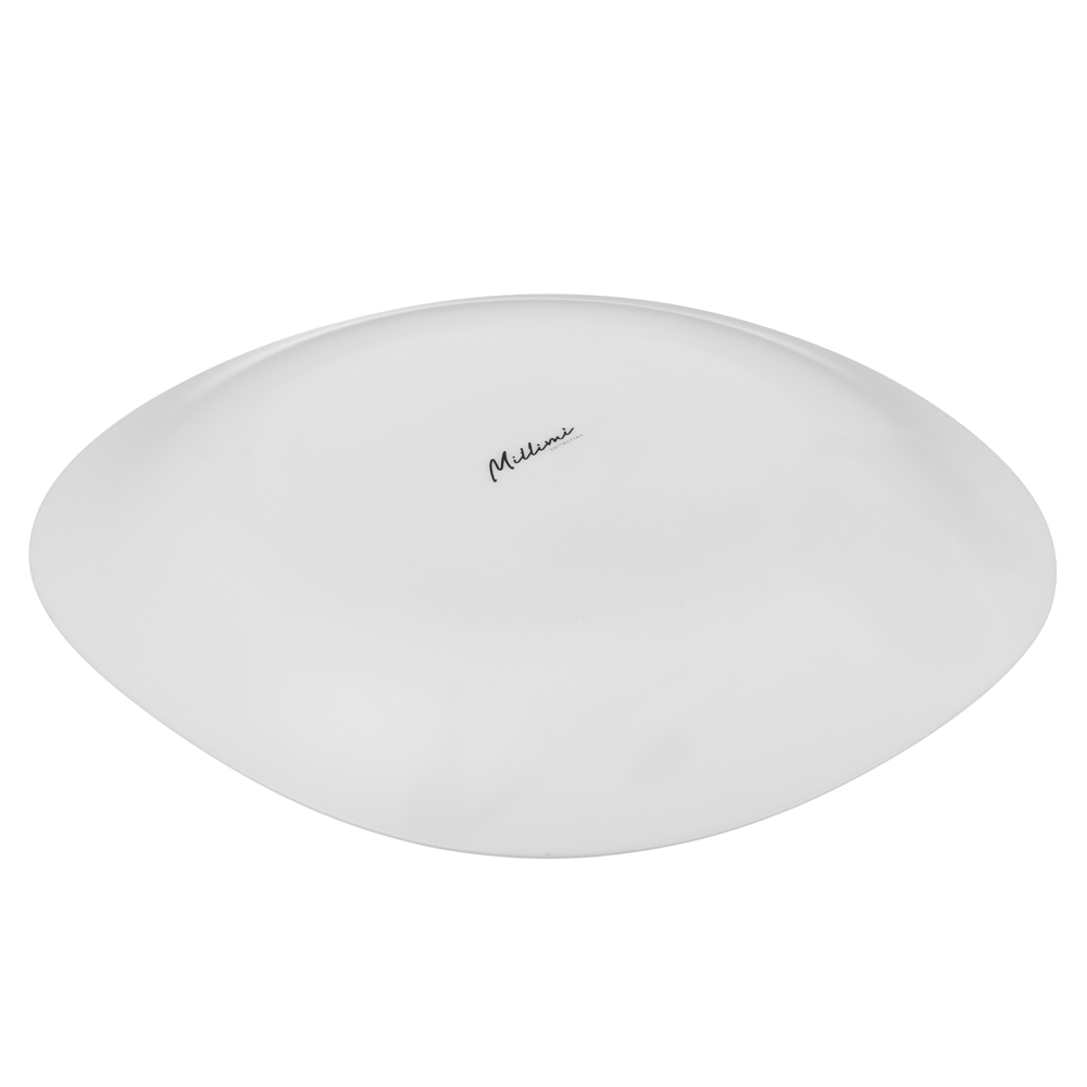 MILLIMI Маки Тарелка десертная, опаловое стекло, 28см, квадратная форма - #4