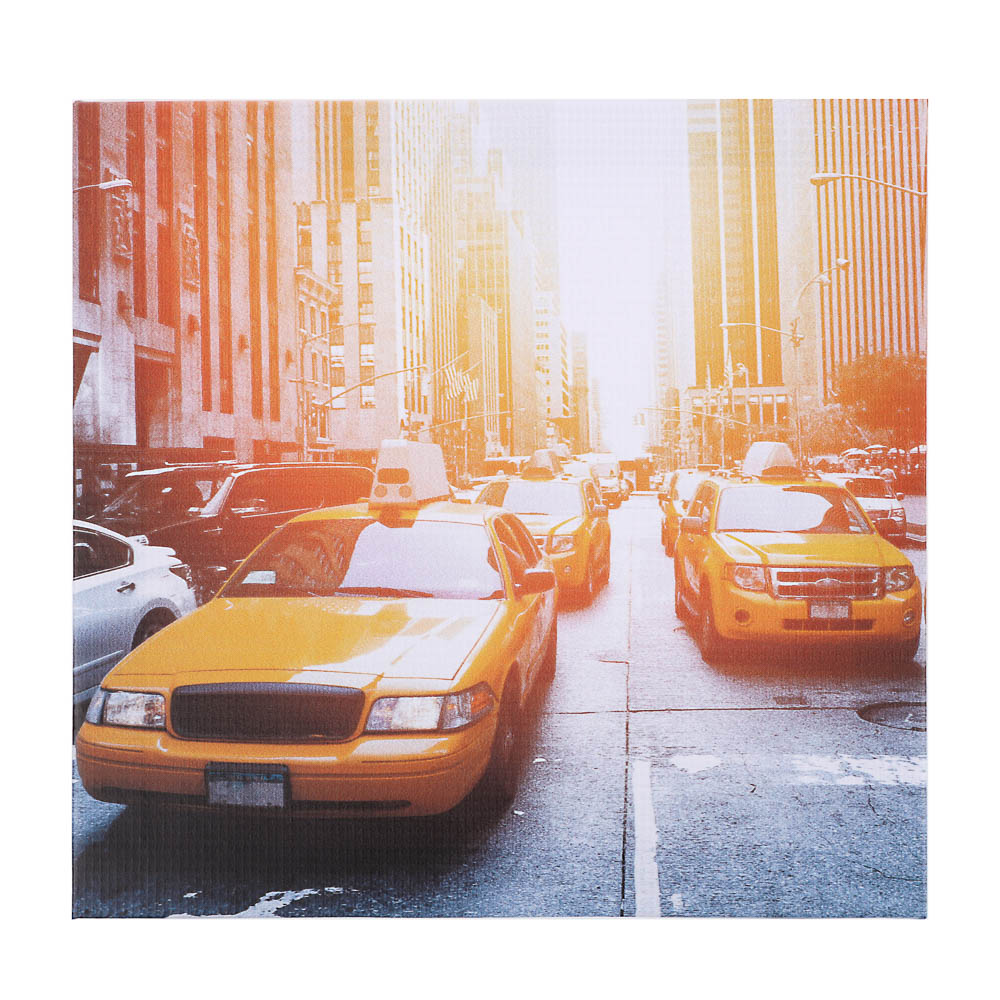 Картина "Такси", 30х30 см - #1