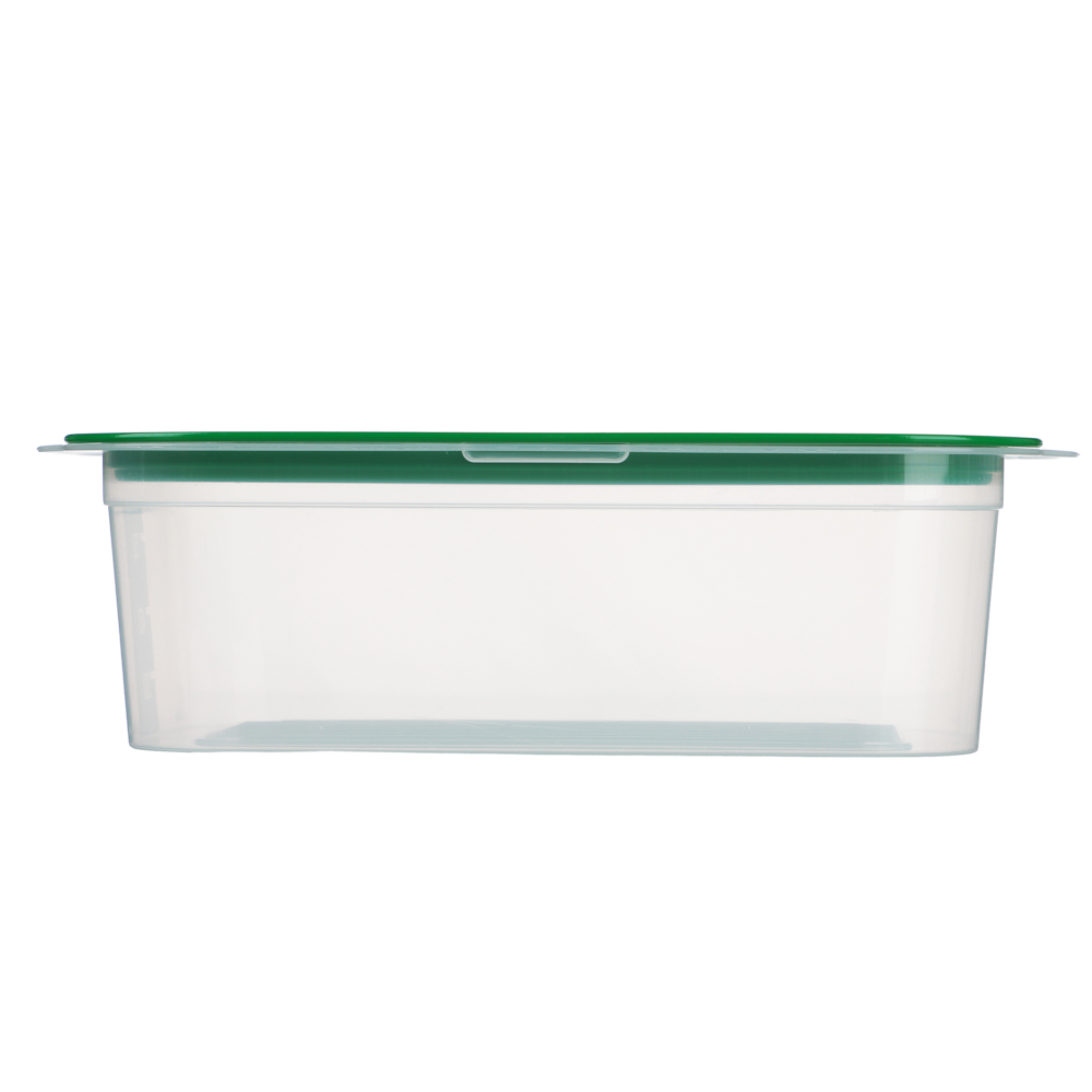 Контейнер пищевой прямоугольный 1,1л с паровыпуском и мерной шкалой, пластик - #6