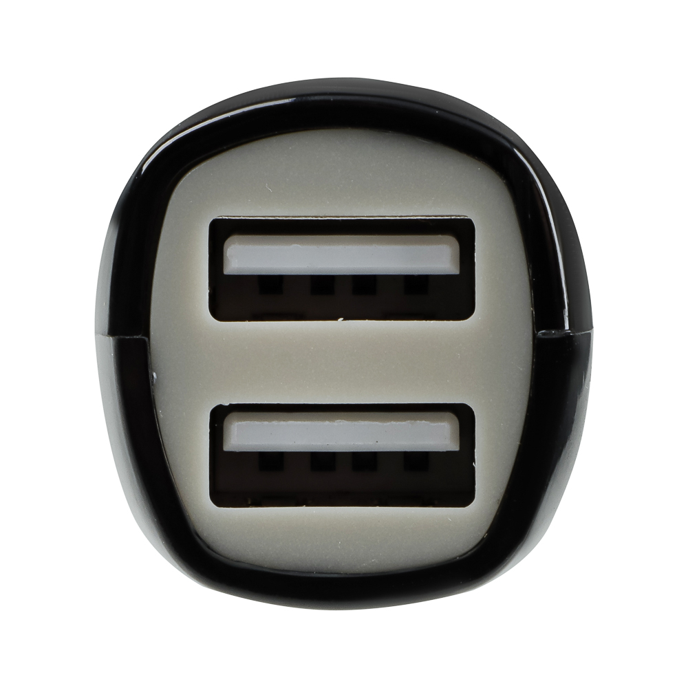 ЕРМАК Устройство зарядное автомобильное, 2 порта, 3A, 12/24В пластик - #7