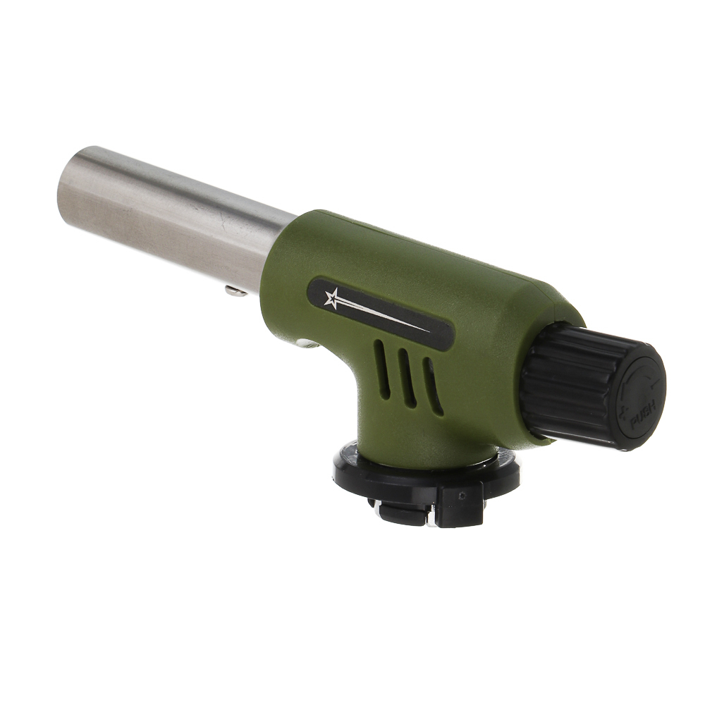 Горелка газ. с пьезорозжигом тм BY Русские Супергерои, цанг. захват, шир. сопло, ударопр. 15х4х5,5см - #1