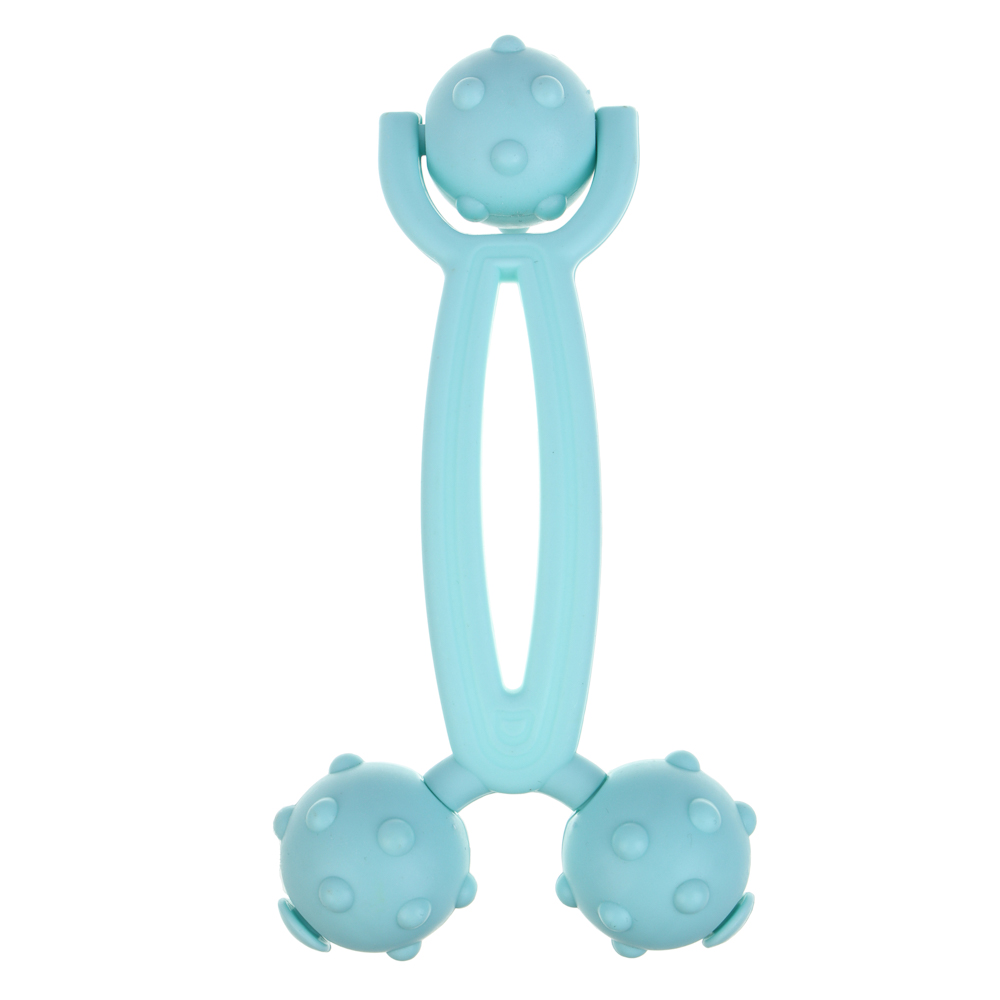 SILAPRO Массажер 16х8см, 3 роллера, PP - #3