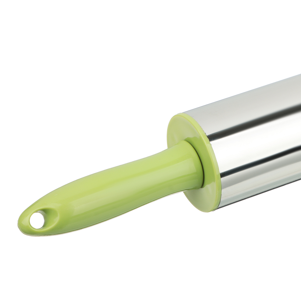 VETTA Скалка для теста 38см, нерж.сталь, пластик - #2