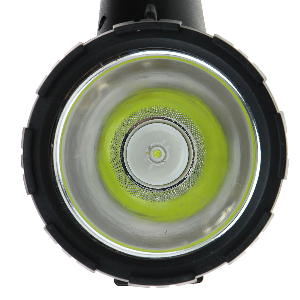 ЕРМАК Фонарь прожектор, SS-5805, 1 LED, 1 СОВ, 3 Вт, 17х11см, 4 режима, 1000мАч, USB, пластик - #4