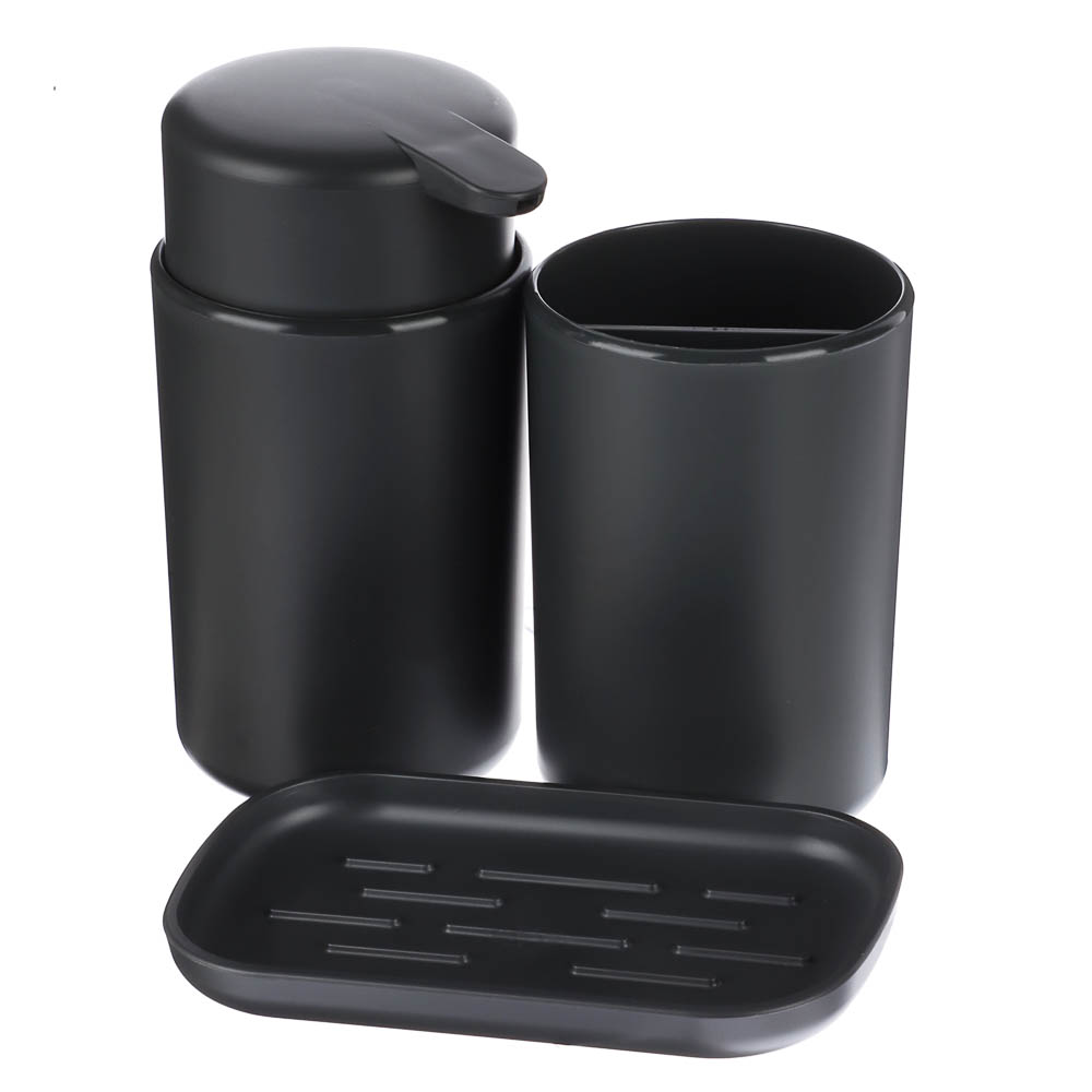 Мыльница Flux, черный графит, 7,5х13,5х1,8см - #5