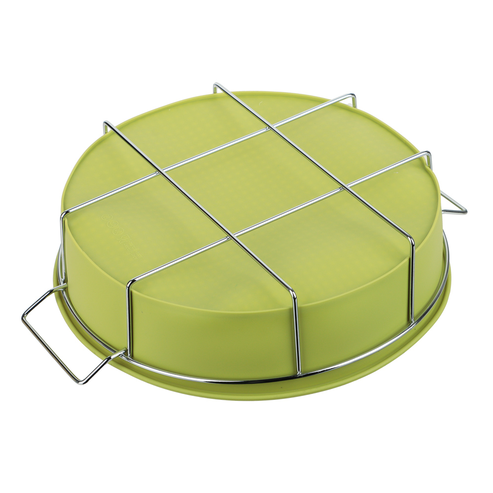 VETTA Форма силиконовая 25x6см, круглая на мет.подставке, 3 цвета - #6