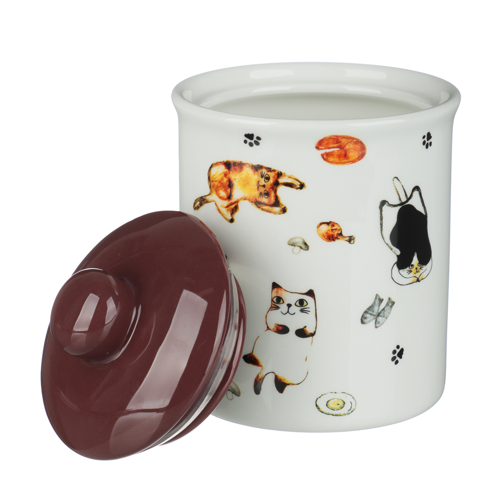 Сахарница 500мл, тм MILLIMI Котовасия, керамика - #4