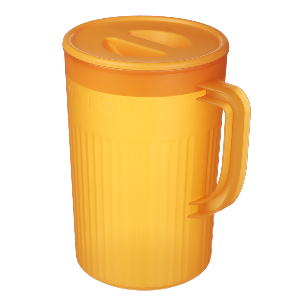 Кувшин для воды с крышкой, 2л, 2 цвета, пластик - #8