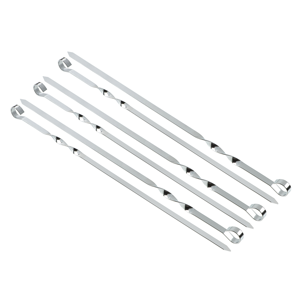 Набор шампуров 6шт тм GRILLBOOM, нерж.сталь, 45см, в чехле - #1