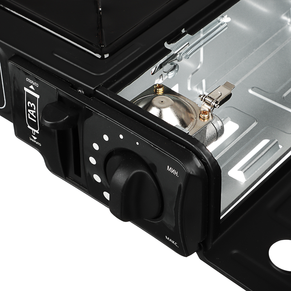 Плитка газ. к бал. с цанг. захватом портативная тм ЕРМАК, в кейсе, 34х26х9см - #6