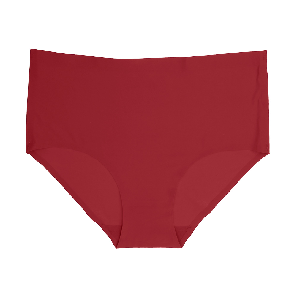 GALANTE Трусы-слипы женские бесшовные с высокой посадкой,р.44, 95%вискоза, 5%спандекс,бордо, НБ25-11 - #1