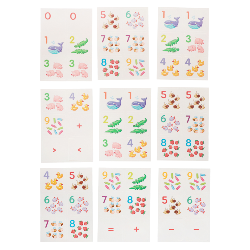 Развивающие карточки Буквы/Цифры, 54 шт, в коробке, 11,7х17,4х2,2 см - #7