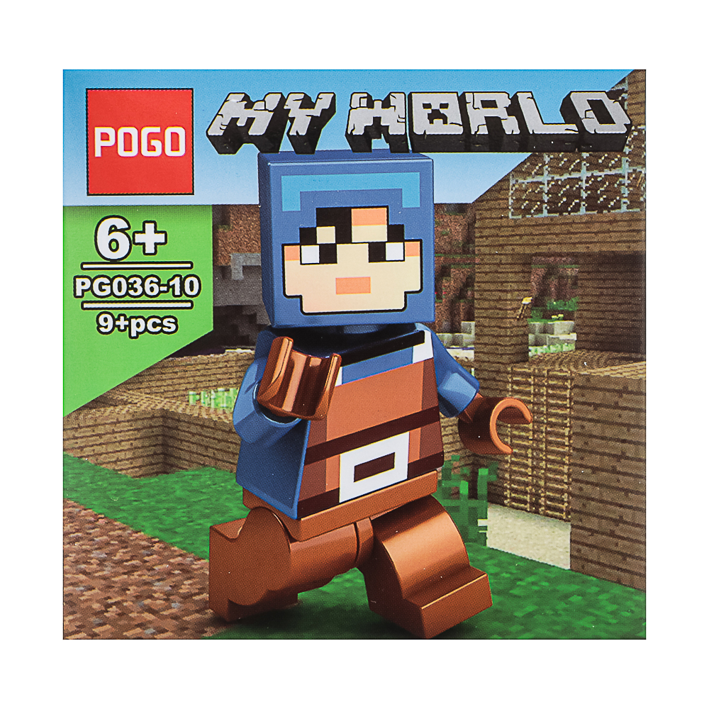 Конструктор "Игровой мир" 21-28 дет., ABS, 7х4,5х7 см, 6 видов - #5