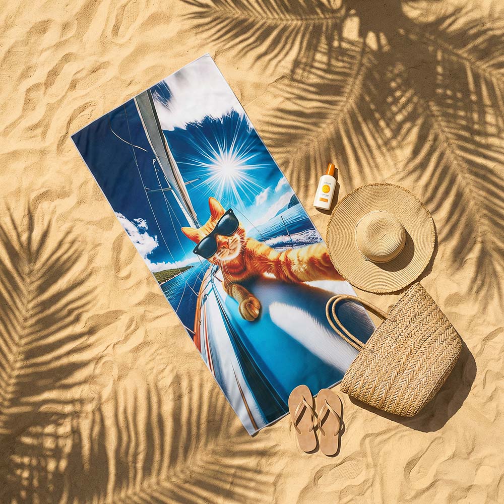 Полотенце пляжное тм PROVANCE Саммер 70х150см, 100% полиэстер, 6 дизайнов - #8