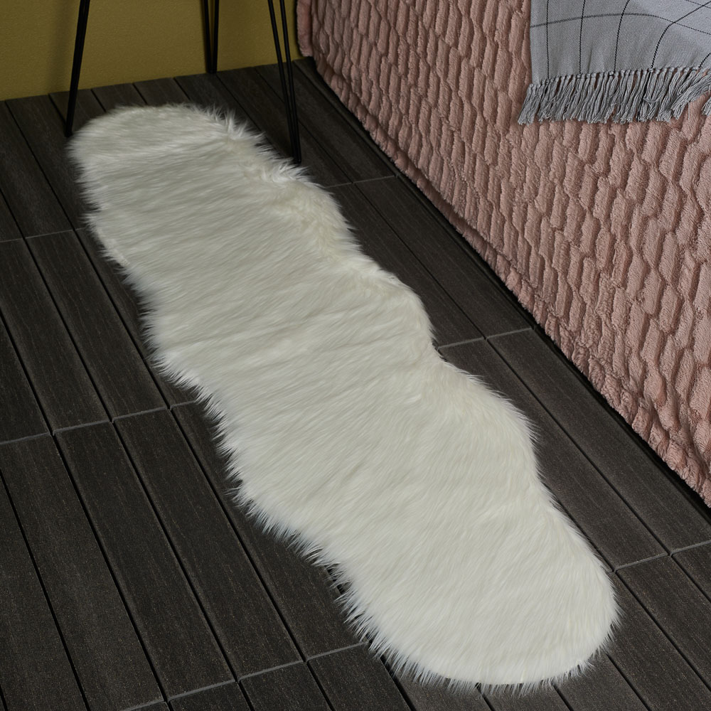VETTA Коврик прикроватный Comfy, 50x180 см, искусственный мех - #11