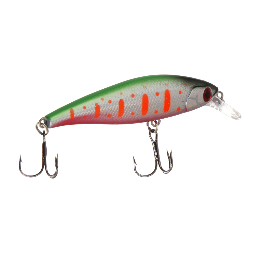 Воблер "Фрай Минноу" тм AZOR FISHING, F, 5,8гр, 75мм, 0,0-1,0м, 5 цветов - #3