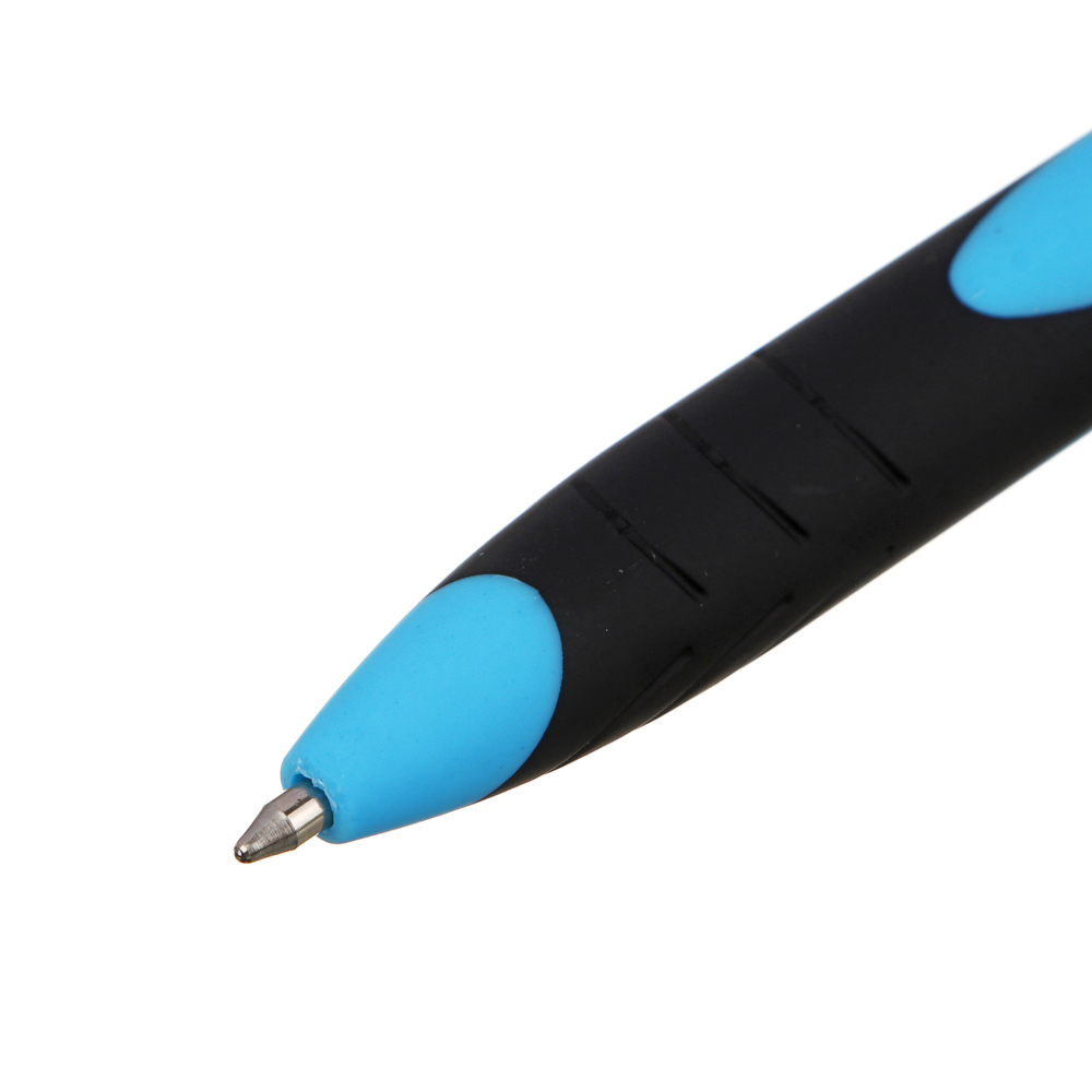 ClipStudio Авторучка шариковая синяя, 0.7мм, 6 цветов корпуса, софт-тач - #3