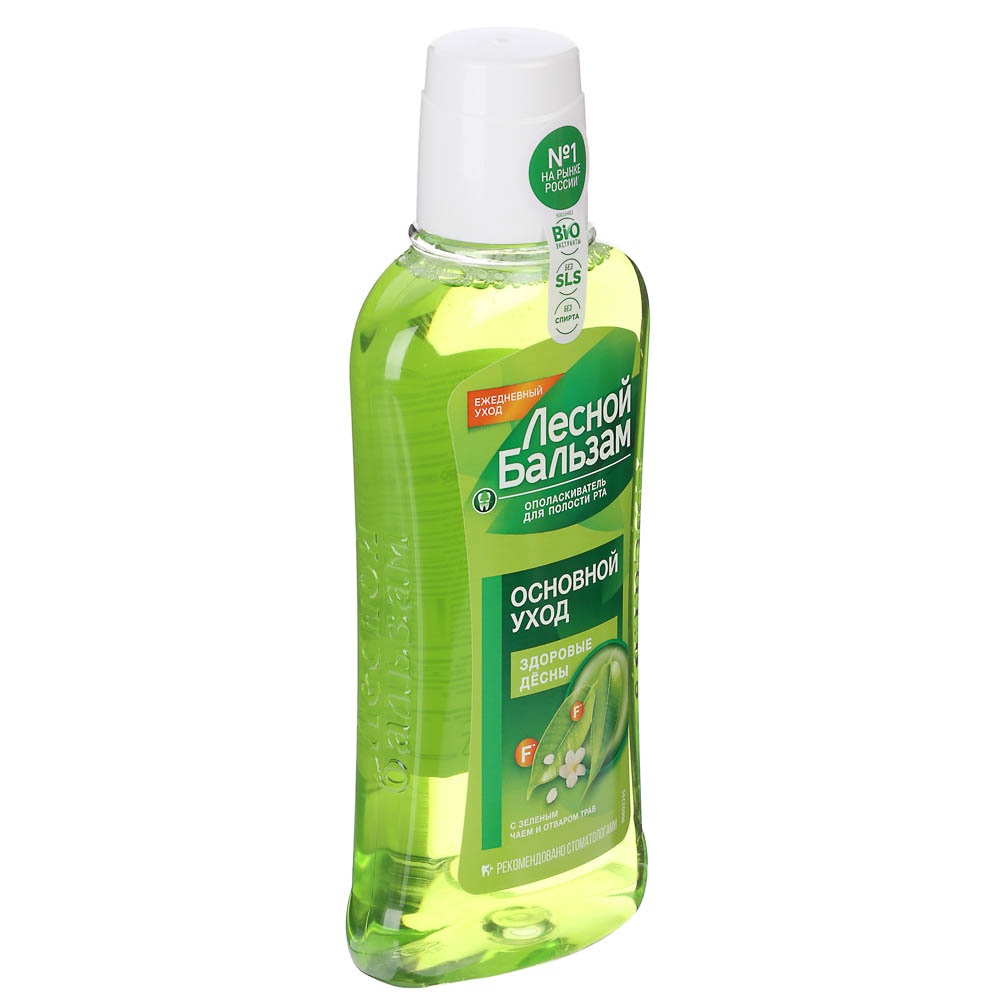 Ополаскиватель для полости рта Лесной бальзам Зеленый чай, п/б, 400мл - #2