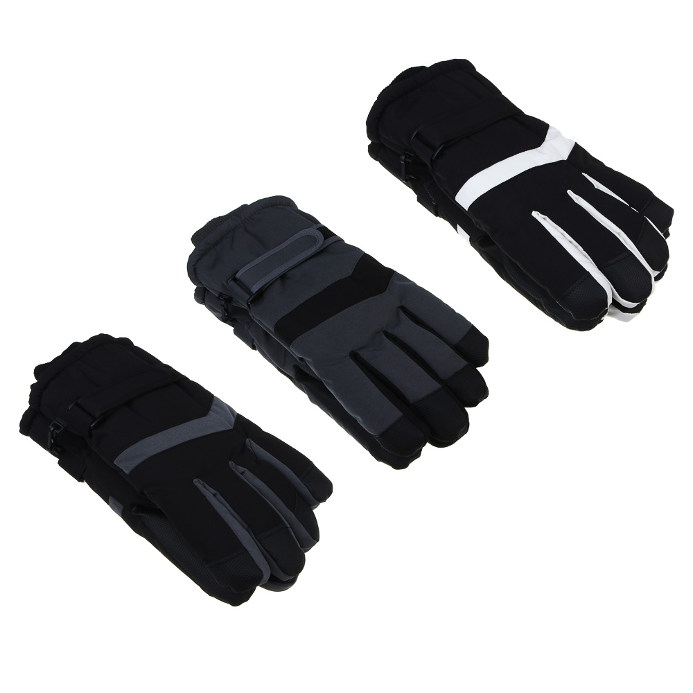 GALANTE Перчатки мужские спортивные контактные, р.22-24, 100% полиэстер, разноцветные, ОЗ25-27 - #1