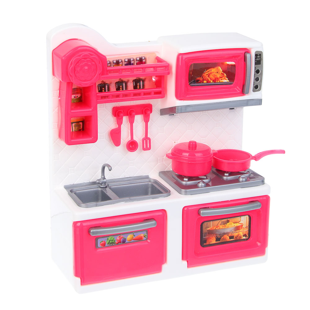ИГРОЛЕНД Игровой набор Кухня с продуктами, PP, ABS, 41х7,3х23,6 см - #10