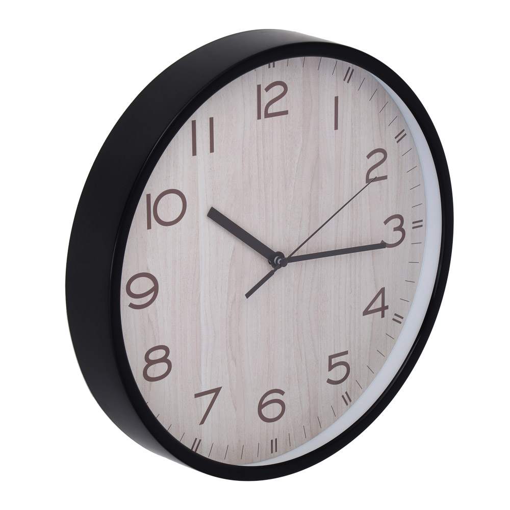 LADECOR CHRONO Часы настенные, круглые, 30,5x30,5x4,3 см, пластик, 2 дизайна, арт.2 - #3