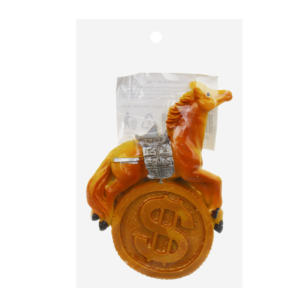 СНОУ БУМ Магнит Лошадь 6x8 см, полистоун, 4 дизайна - #7