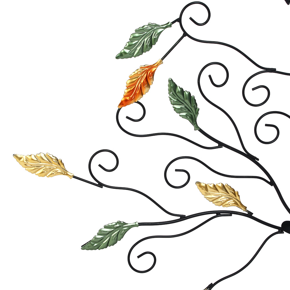 LADECOR Декор настольный, 88x93 см, металл, чёрный корпус - #3