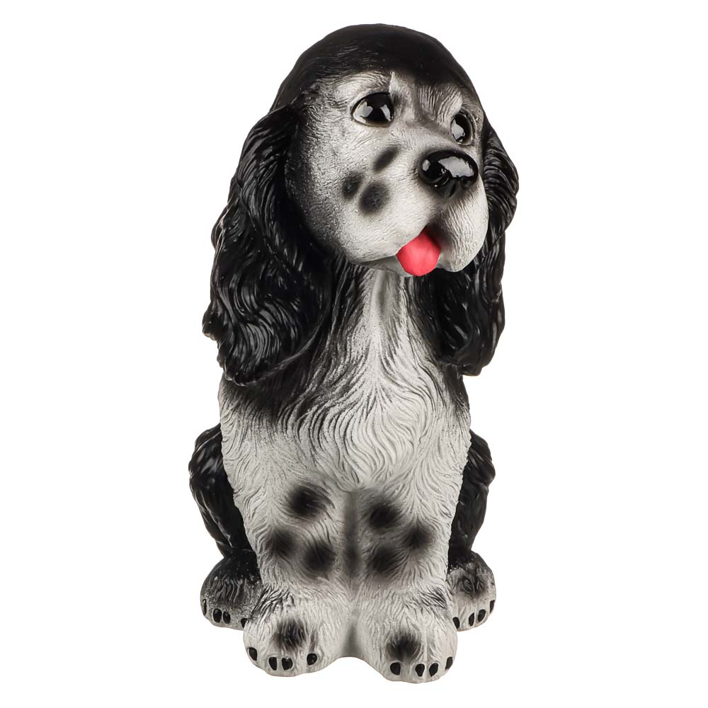 Копилка Щенок спаниеля, 25 см, гипс - #1