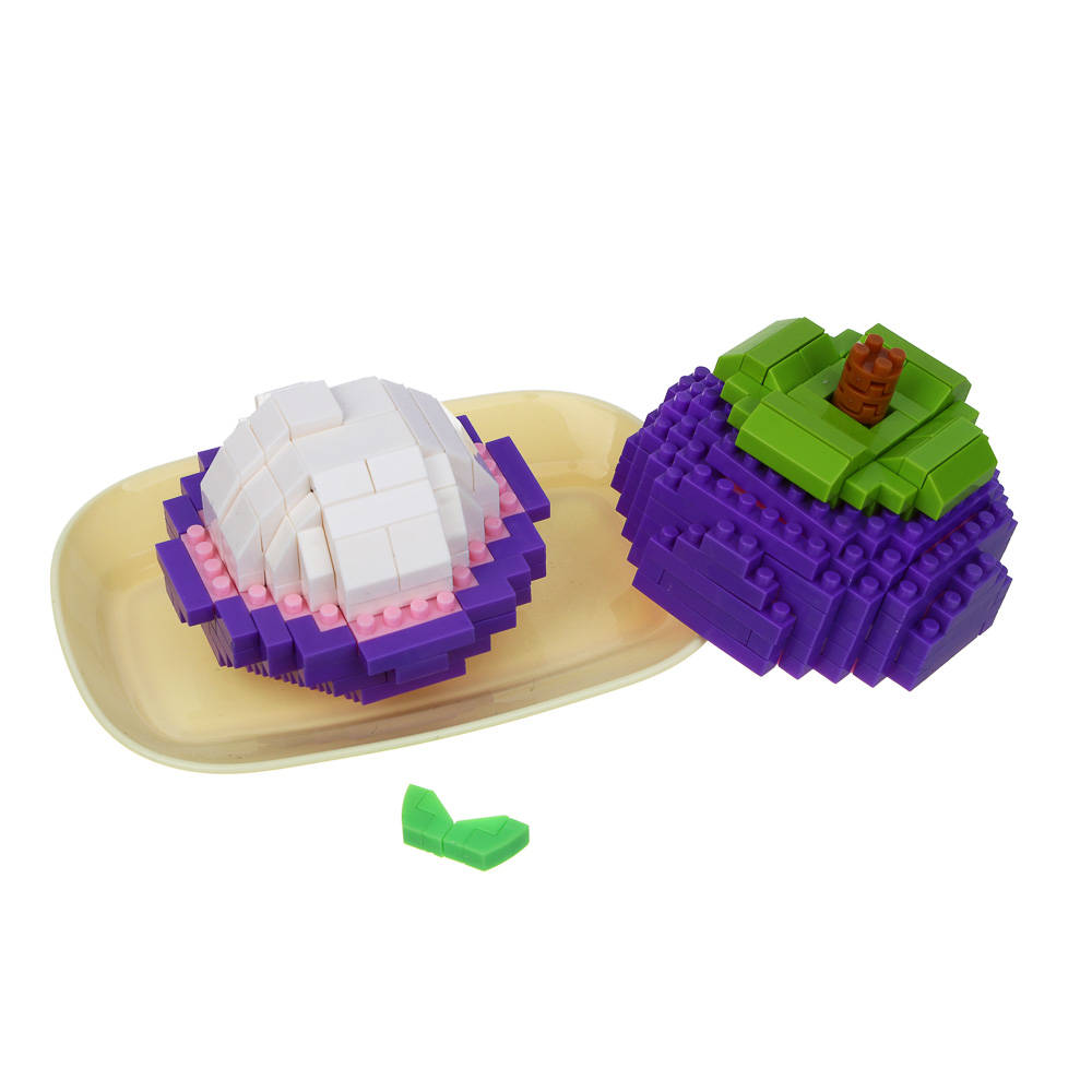 Конструктор мини 3D "Фруктики", ABS, 16х4,5х11,5см, 6 видов - #5