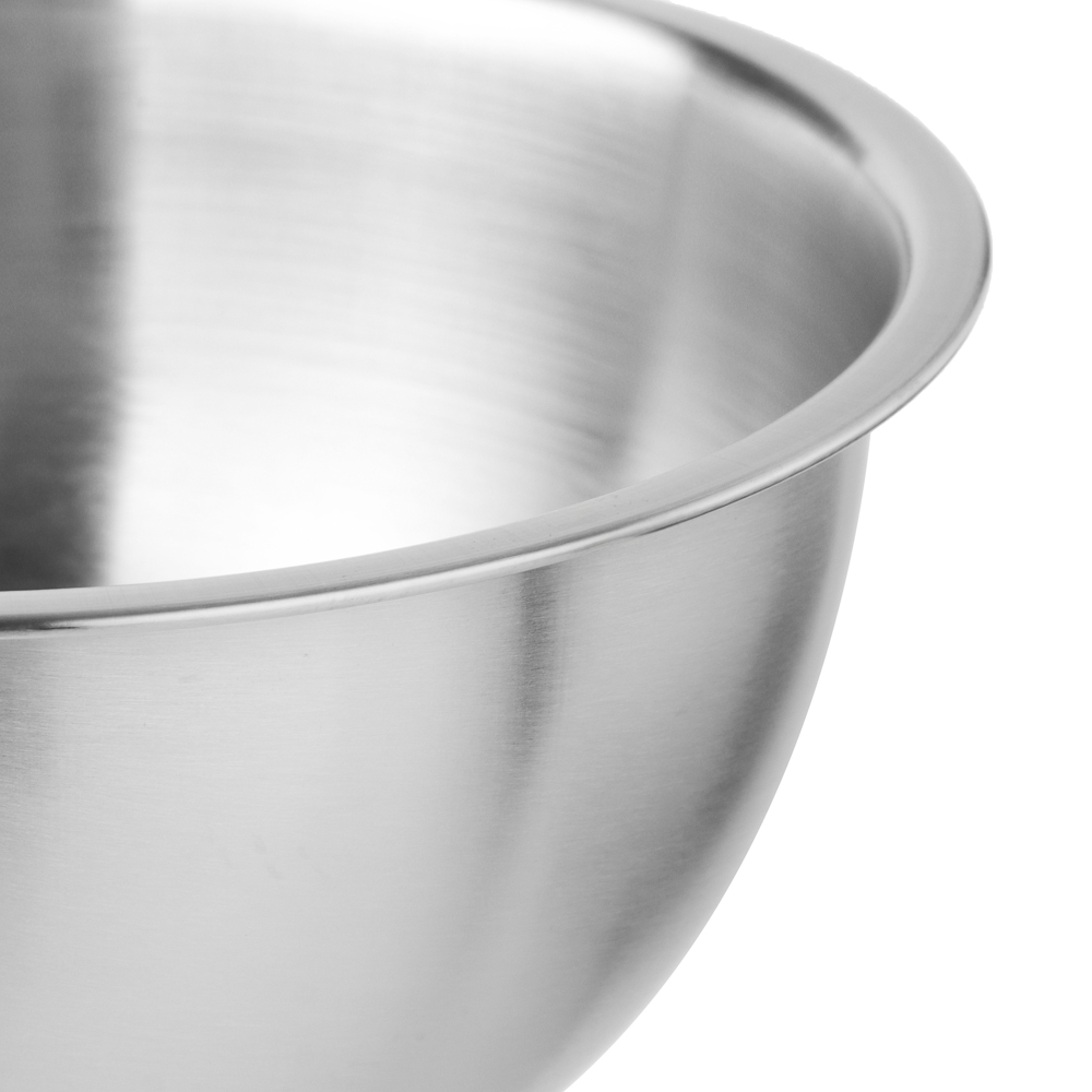 SATOSHI Набор салатников глубоких 3пр, 19-21-23см, 1500-2200-3000мл, нерж.сталь - #4