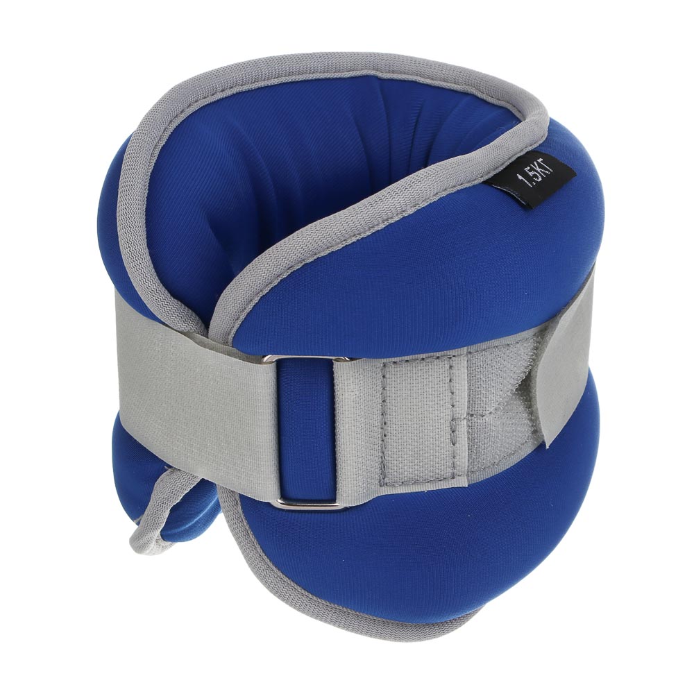 Утяжелители для ног и рук, 2шт по 1.5кг тм BY SPORT, 35x13см, неопрен, металлическая стружка - #2