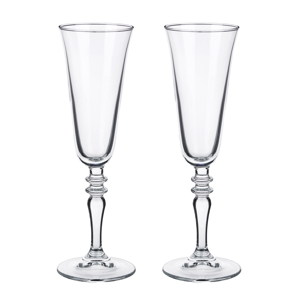Набор бокалов для шампанского Pasabahce "Винтаж", 2 шт, 190 мл - #2