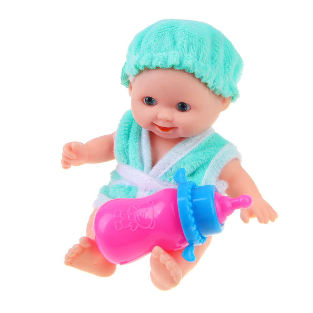 ИГРОЛЕНД Пупс в переноске, PP, 10х16х8см, 3 дизайна - #7