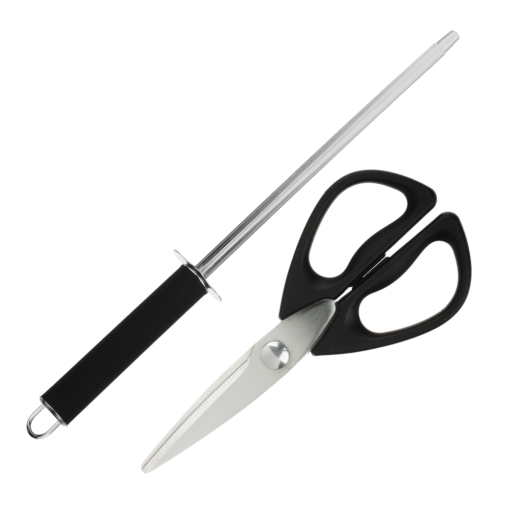 SATOSHI Анбон Набор ножей кухонных 8пр, вращающаяся подставка - #6