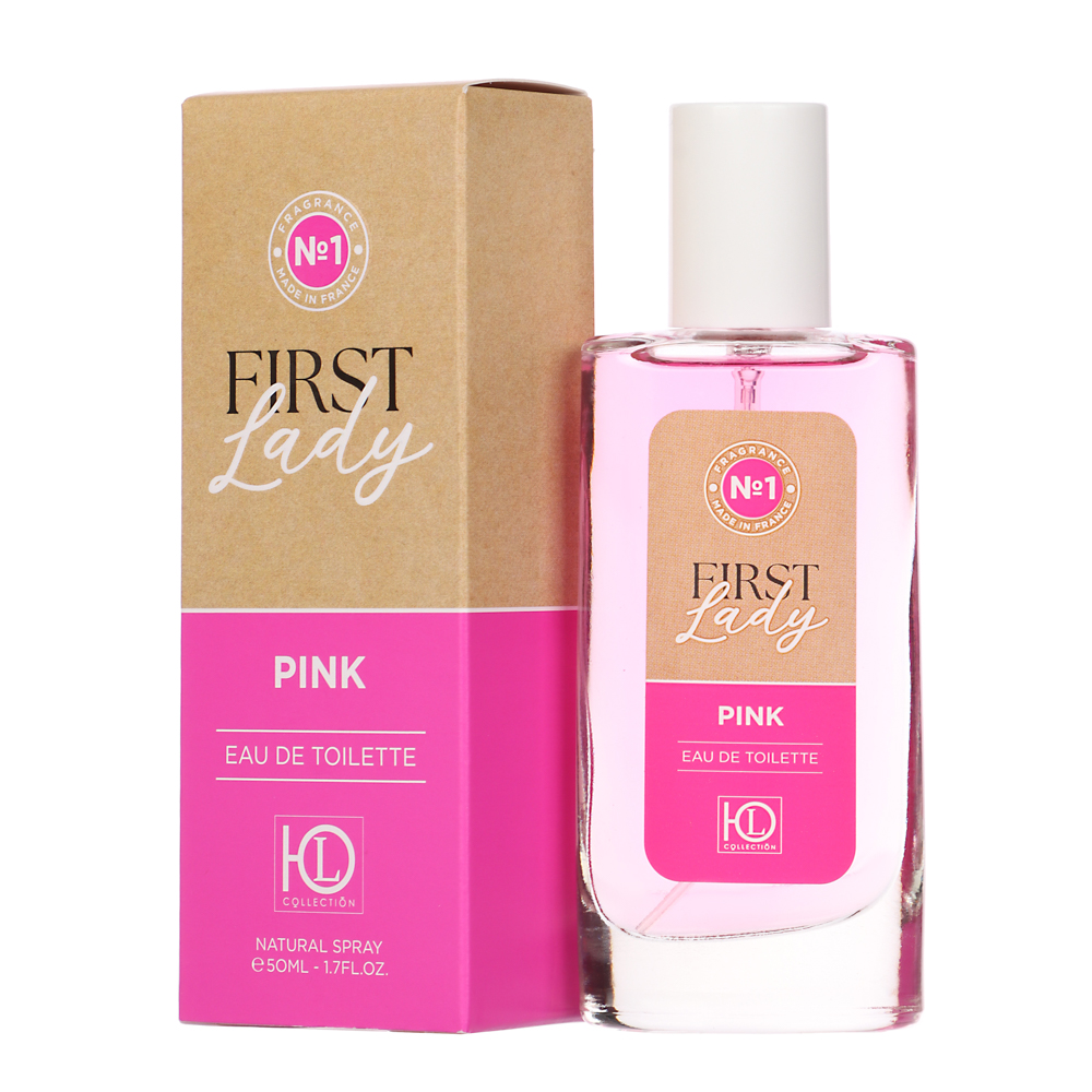 ЮL Туалетная вода женская First Lady Pink, 50 мл - #1