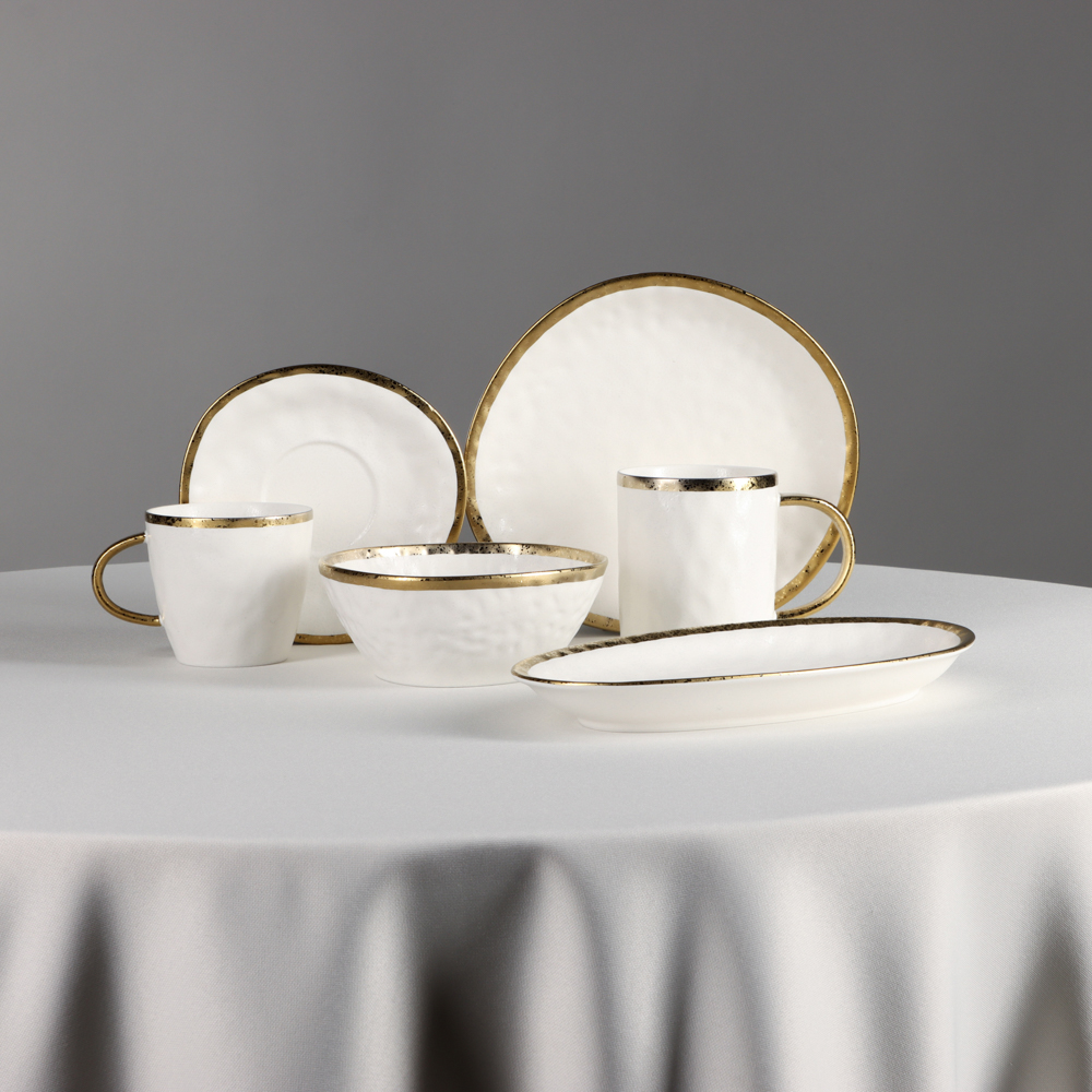 MILLIMI Романс Набор чайный 2 пр., 250мл, 15см, фарфор, белый - #10