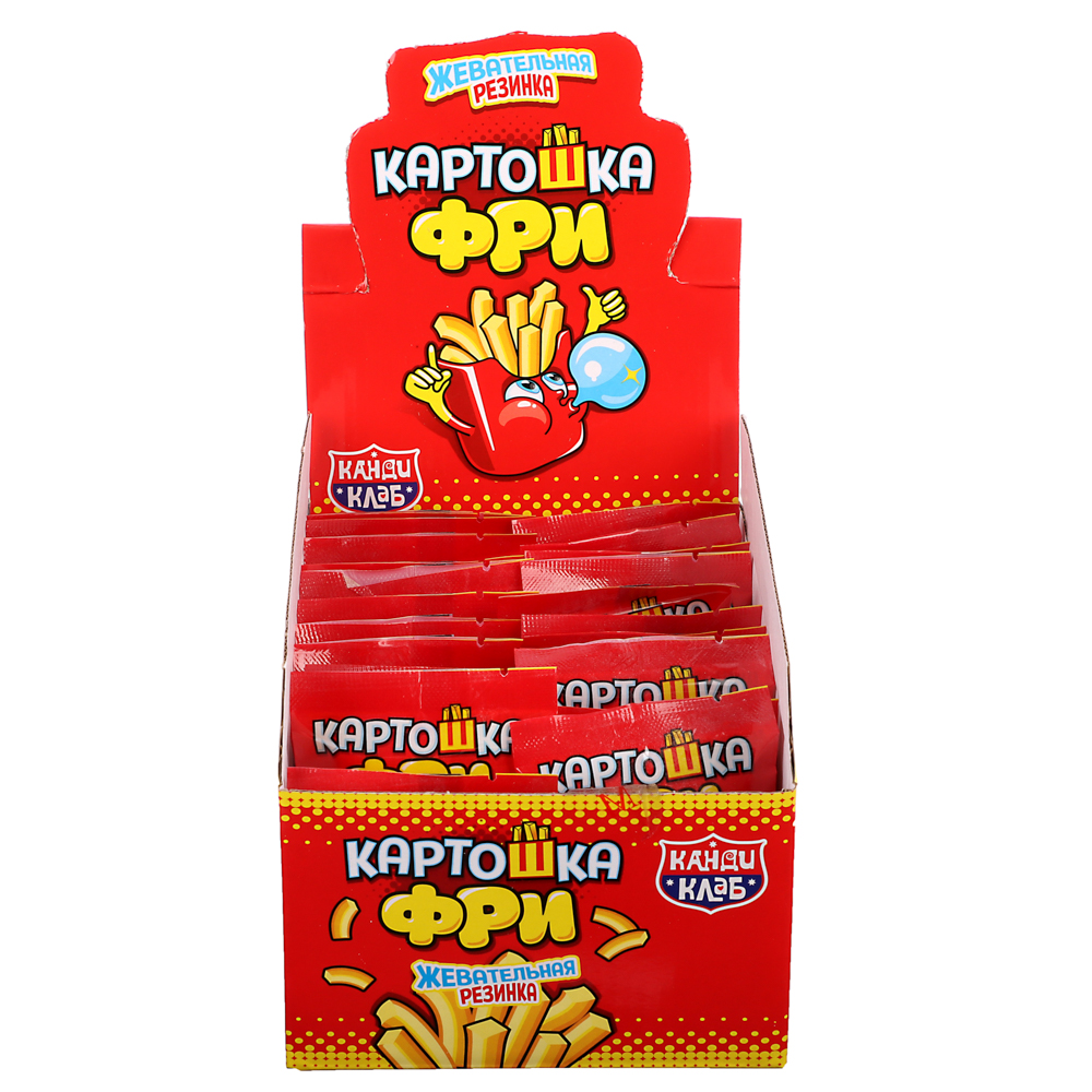 Жевательная резинка "Картошка фри" 15гр - #5