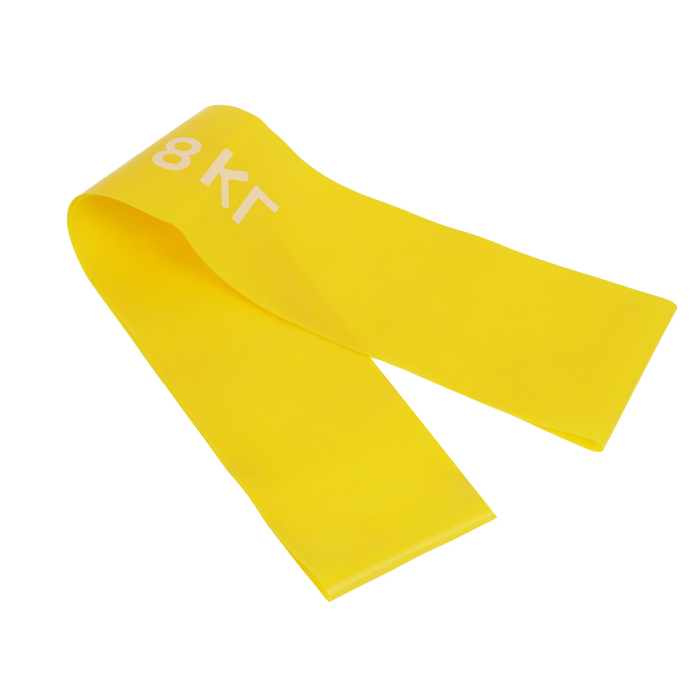 Фитнес-резинка тм BY SPORT, 8кг, 30х5х0,03см, латекс - #3