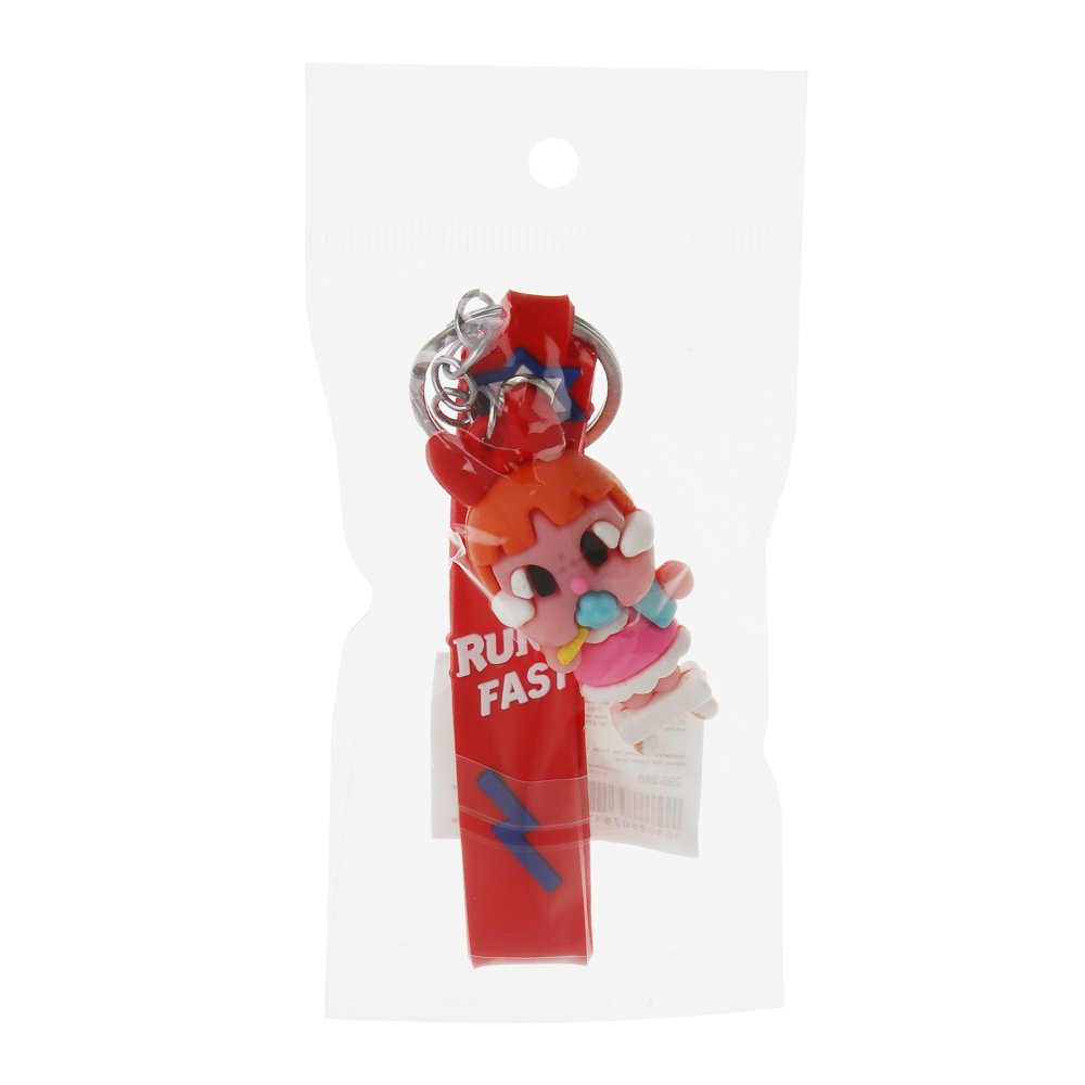 Брелок с игрушкой, 5х3 см, полипропилен, 6 дизайнов - #5