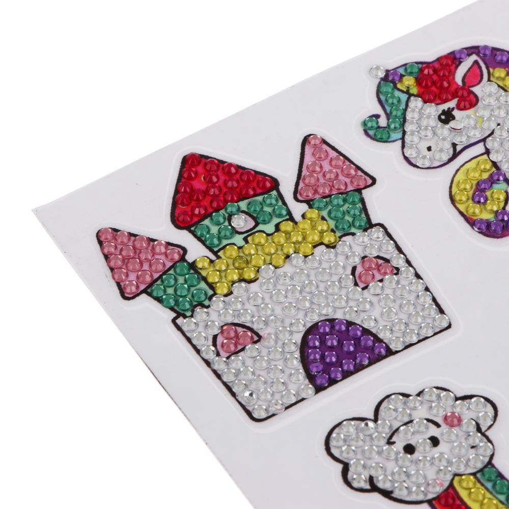 Набор для творчества "Сверкающие стикеры", ХОББИХИТ, 15х2х22,5см, PP, PVC, 2 дизайна - #11