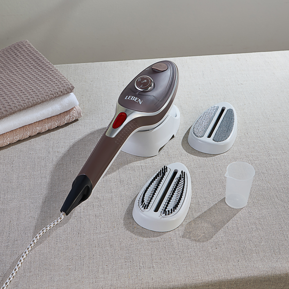 LEBEN Щётка-отпариватель-утюг 1000Вт, тефл. покрыт, терморегулятор, резевр. 100мл, пар 15гр.мин. - #13