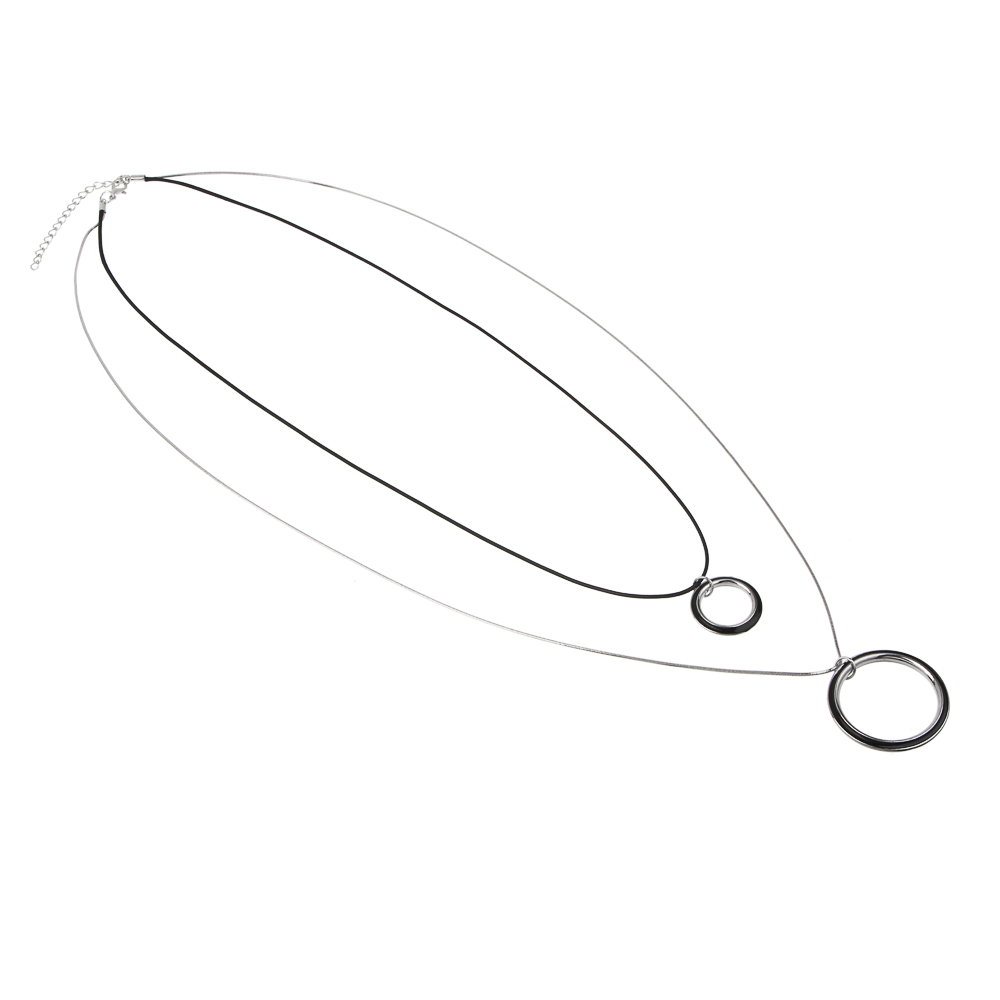 Цепочка на шею, 65 см, медь, железо, 3 дизайна, БЖ25-38 - #4