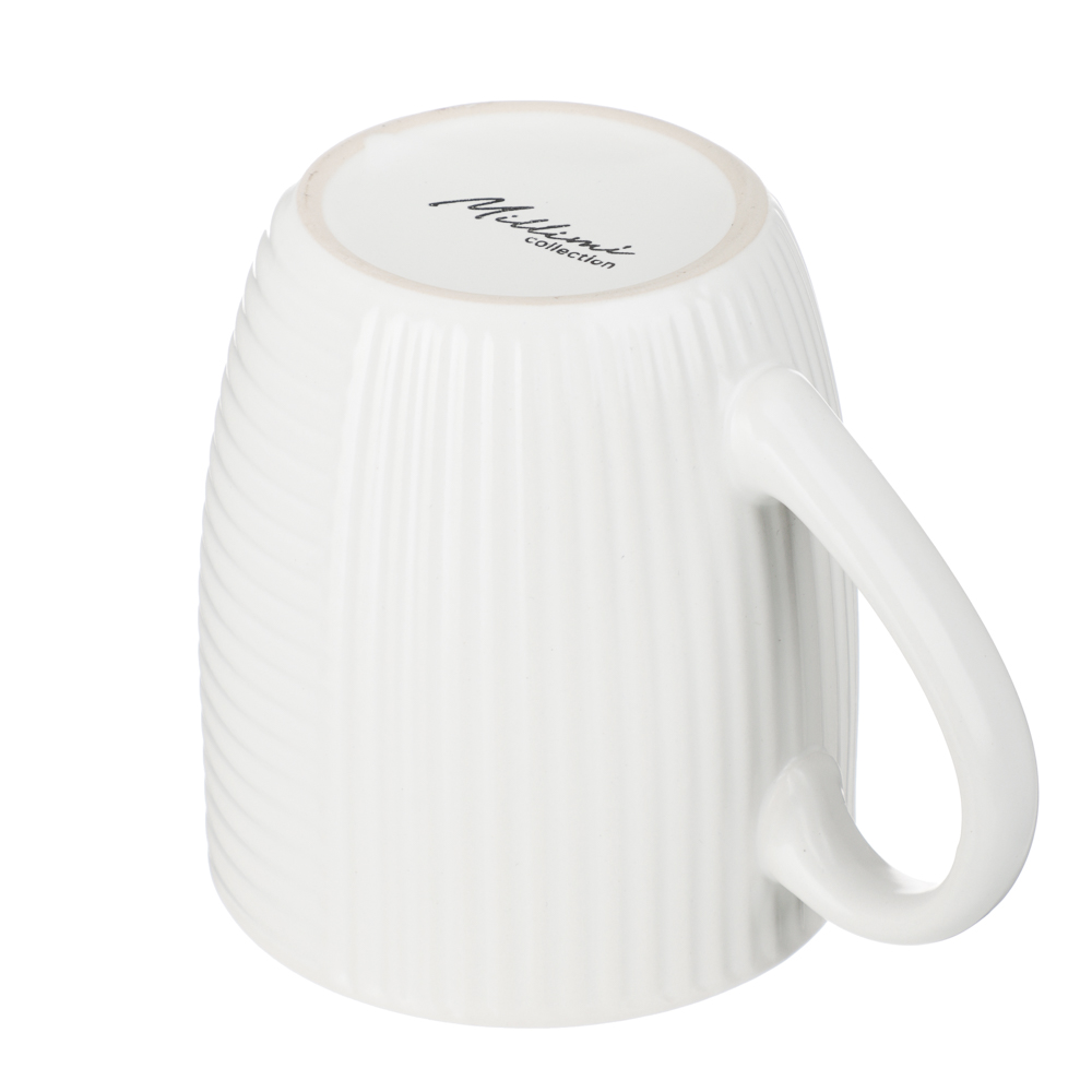 MILLIMI Монблан кружка 400мл, керамика, белый - #4